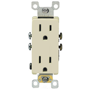 LEV 5325-S DUPLX RECEPT LEV 5325-S DUPLX RECEPT