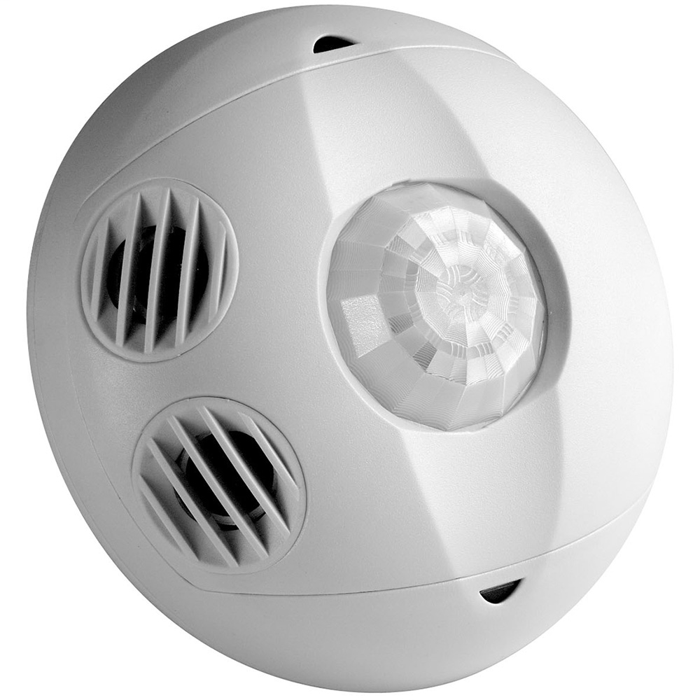Leviton OSC05-M0W 24 VDC 500 Sq Foot Off White Plastic Ceiling Mount Passive Infrared/Ultrasonic Occupancy Sensor Leviton OSC05-M0W 24 VDC 500 Sq Foot Off White Plastic Ceiling Mount Passive Infrared/Ultrasonic Occupancy Sensor