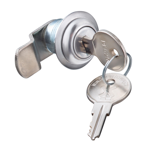 Lock and key set for use with all Structured Media Enclosures