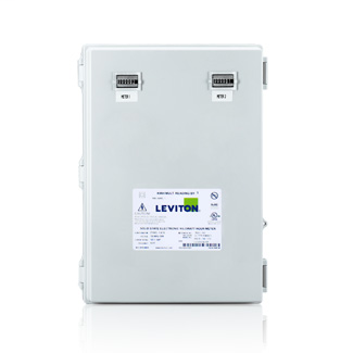 Medium Mini Meter MMU, 120/240V 1P/3W REF VOLTAGE, 2 Dual Element Meters, NEMA 4X, Current Transformers Not Included. Lead Time 4-6 Weeks