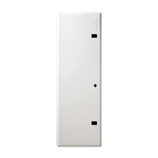 42" Structured Media Hinged Door, Metal, White