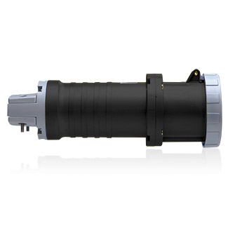 Leviton 460C5W 600 Volt 3-Phase 60 Amp 3-Pole 4-Wire Black Resin 357 IEC Pin and Sleeve Connector Leviton 460C5W 600 Volt 3-Phase 60 Amp 3-Pole 4-Wire Black Resin 357 IEC Pin and Sleeve Connector