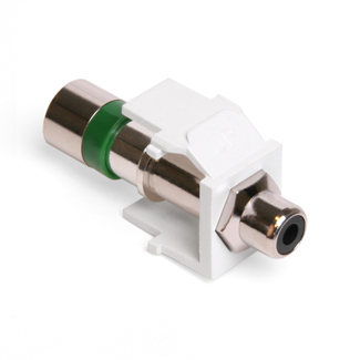 LEV 40782-REW COMP CONN RCA - RG6 W LEV 40782-REW COMP CONN RCA - RG6 W
