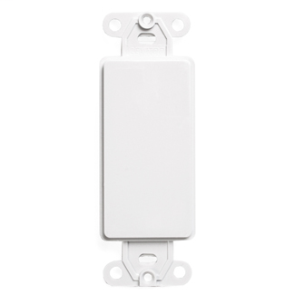 QuickPort Decora Multimedia Insert, White