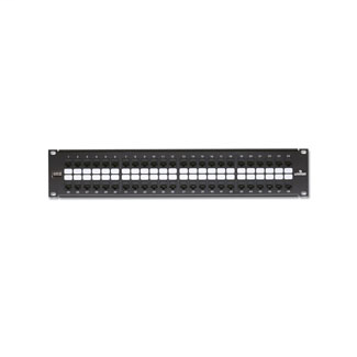 LEVITON 69270-U48 48-PORT CAT-6 PRECONFIGURED PATCH PANEL LEVITON 69270-U48 48-PORT CAT-6 PRECONFIGURED PATCH PANEL