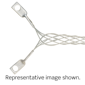 Leviton L8002 Double Eye Closed Mesh Single Weave Portable Cable Duty Wiring Device Wire Mesh Grip Leviton L8002 Double Eye Closed Mesh Single Weave Portable Cable Duty Wiring Device Wire Mesh Grip