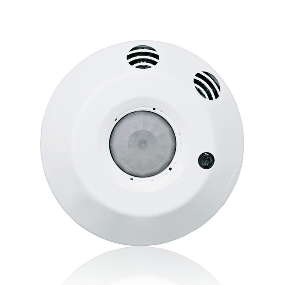 Provolt™ Occupancy Sensor lighting control, Line Voltage, 8'-12' Ceiling Mount, M/T Sensor 500 sq ft, Daylighting, Auto-Calibration, 120-277V AC/CA 50/60HZ. UL/CE, RoHS & CEC Title 20/24 compliant. Color: White.