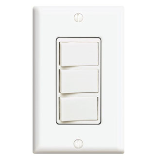 LEV 1755-2I TRIPLEX 3 RCKR SW LEV 1755-2I TRIPLEX 3 RCKR SW
