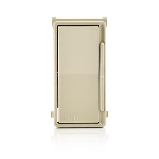Decora Slide Dimmer and Fan Speed Control Color Change Kit, no locator light, for use with DSE06, DS710, DSX10, DSX12, DSH06, DSH08 dimmers and DSF01 fan speed control - Ivory