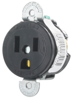LEV 5258-SS SHORT STRAP RECEPT LEV 5258-SS SHORT STRAP RECEPT