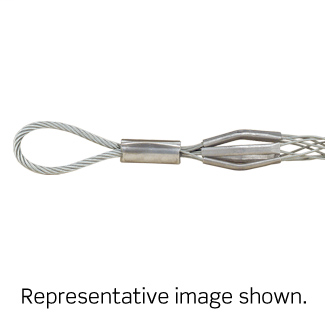 Leviton L8524 .620 - .740 Inch Wire Range Flexible Rope Eye Closed Mesh Single Weave Light Duty Pulling Wire Mesh Grip Leviton L8524 .620 - .740 Inch Wire Range Flexible Rope Eye Closed Mesh Single Weave Light Duty Pulling Wire Mesh Grip