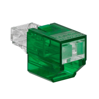 Port Blocker, Secure RJ, Green color transparent