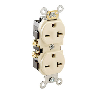 LEV 5822-ICP DUPLEX RECEPT LEV 5822-ICP DUPLEX RECEPT
