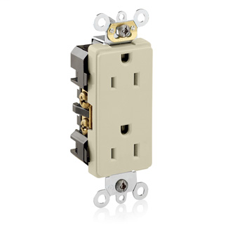 LEV 16262-I DECORA DUPLX RECPT LEV 16262-I DECORA DUPLX RECPT