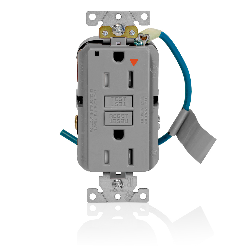 LEV GFTR1-IGG 15A TR IG GFCI RECPT LEV GFTR1-IGG 15A TR IG GFCI RECPT