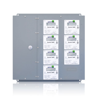 Series 2000 7-Meter Large MMU Indoor Surface Mount Enclosure, 480VAC, 3P/4W, Configured for Amperage Ratings and Optional Demand Feature. CTs Not Included.
