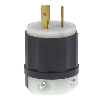 LEV 2371 L11-20P PLUG BLACK-WHITE LEV 2371 L11-20P PLUG BLACK-WHITE