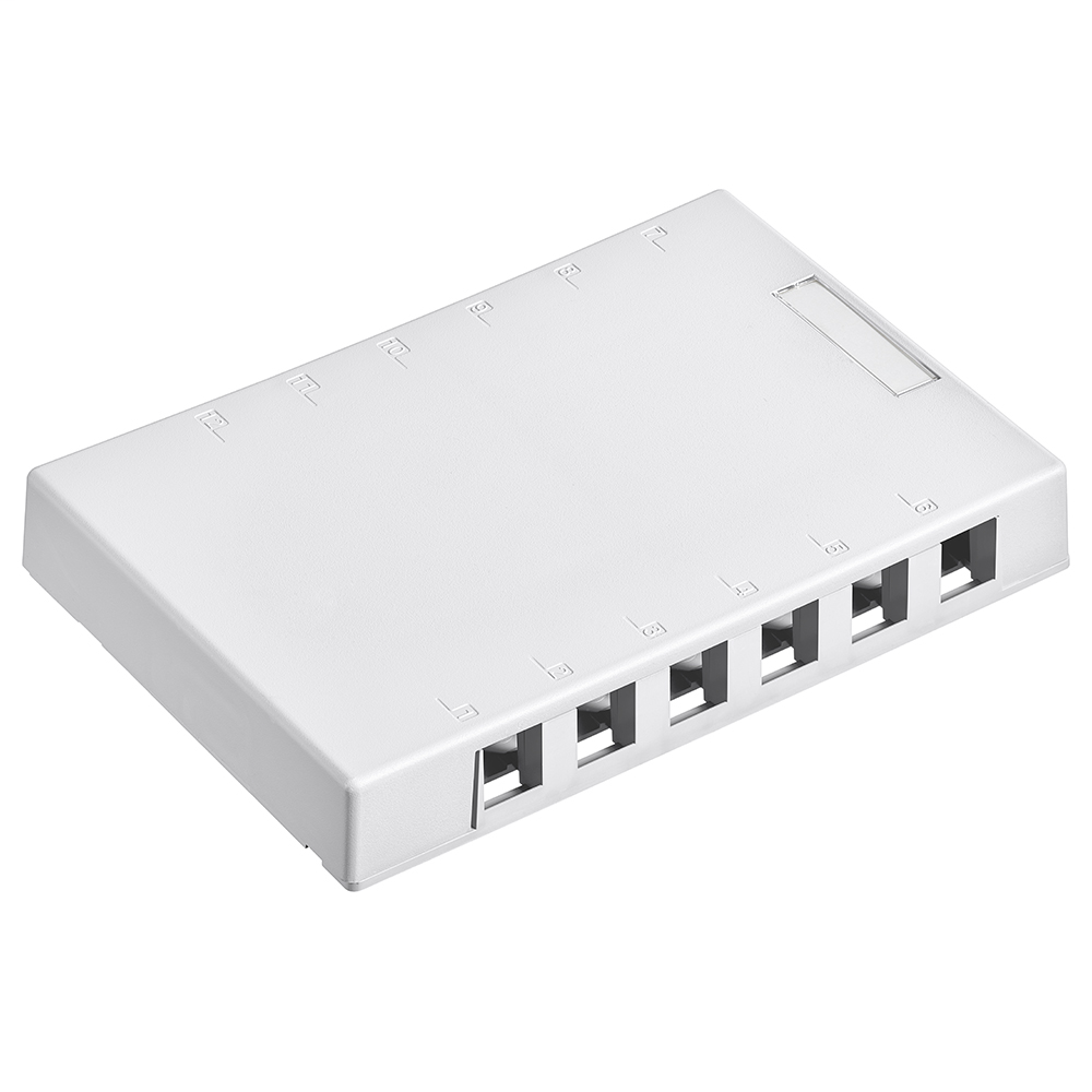 LEV 41089-12W SMBOX 12PORT WH LEV 41089-12W SMBOX 12PORT WH
