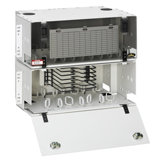 8RU LightSpace DPC-700 Enclosure, empty; Accepts up to (12) LightSpace adapter plates and (6) splice trays.