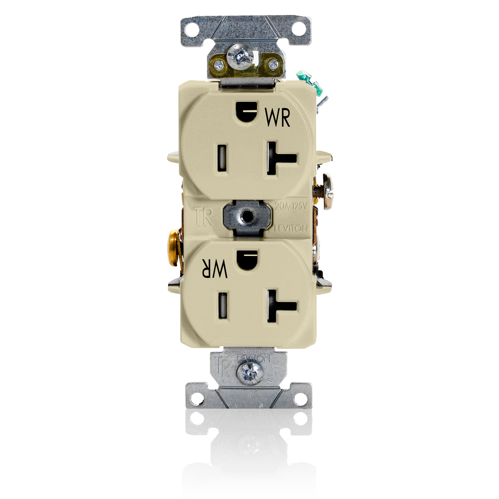 LEV TWR20-I 20A-125V T&WR COMM RCPT LEV TWR20-I 20A-125V T&WR COMM RCPT