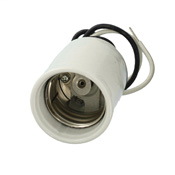 Leviton 8756-J 4 kV White Porcelain Mogul Incandescent Lampholder Leviton 8756-J 4 kV White Porcelain Mogul Incandescent Lampholder