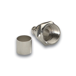 Product image for LEV 40985-2P9 MALE F-CONNECTOR