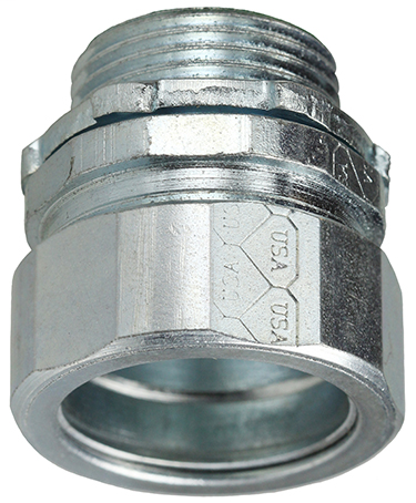 Item # NT100, (NT100) Non Insulated No Thread Connector Fitting