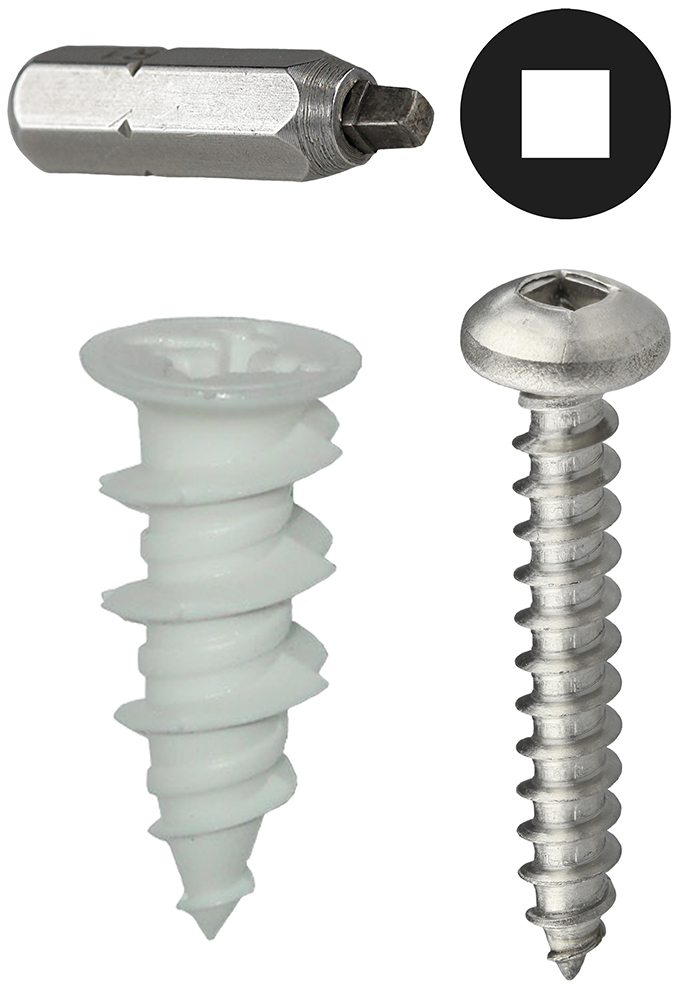 Item # WDK6NSQ, (WDK6NSQ) Nylon Wallboard Anchor Kit