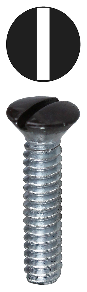 Item # 414BRN, (414BRN) Wall Plate Machine Screw