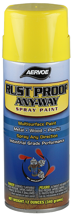Item # 302, (302) Solvent Based Rust Proof Paint