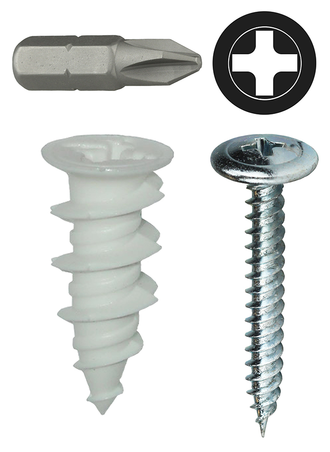 Item # WDK8NW, (WDK8NW) Nylon Wallboard Anchor Kit