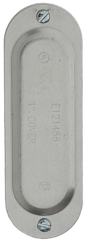 Item # BC50, (BC50) Aluminum Conduit Body Cover
