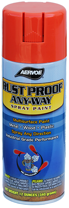 Item # 305, (305) Solvent Based Rust Proof Paint