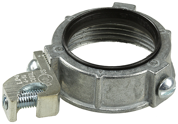 Item # GBL300, (GBL300) Insulated Ground Bushing Fitting with Lay-In Lug