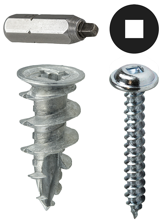 Item # WDK8WSQT, (WDK8WSQT) Zinc Wall Board Anchor Kit
