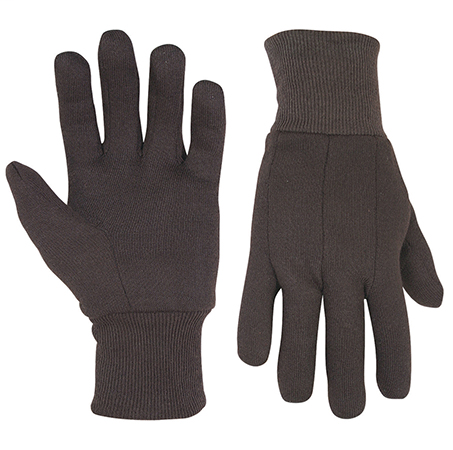 Item # 2008, (2008) Brown Jersey Glove