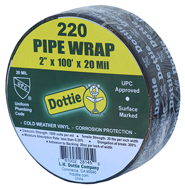 Item # 220, (220) Pipe Wrap Adhesive Tape