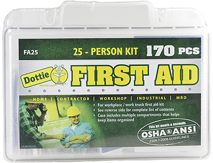 Item # FA25, (FA25) First Aid Kit