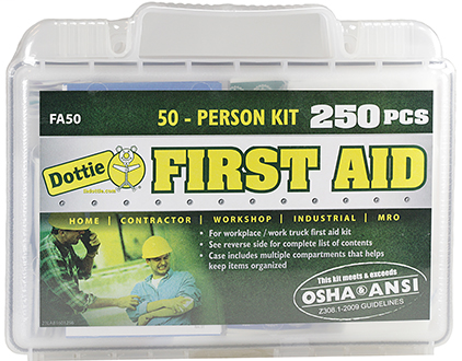 Item # FA50, (FA50) First Aid Kit