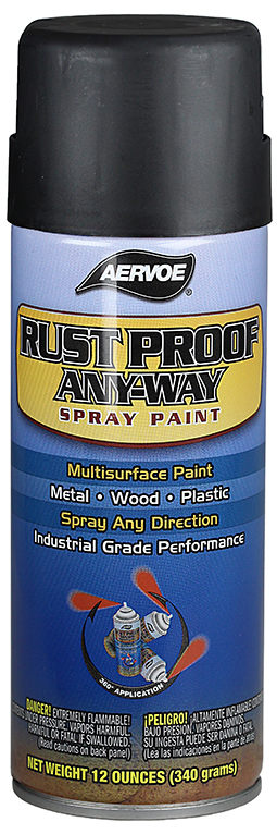 Item # 312, (312) Solvent Based Rust Proof Paint