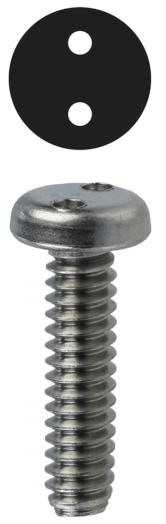 Item # T102412SP, (T102412SP) Spanner Tamper Resistant Machine Screw