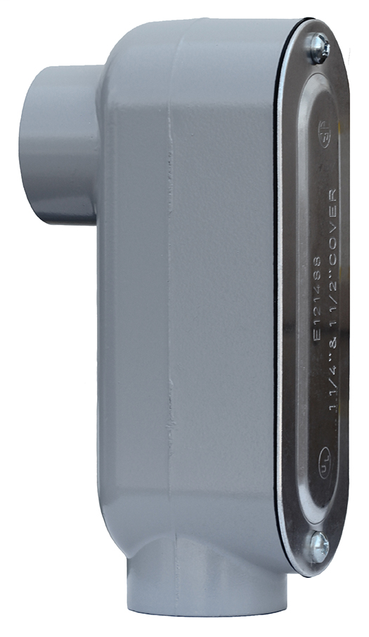 Item # LB250CG, (LB250CG) LB Style/Type Threaded Conduit Body with Cover and Gasket