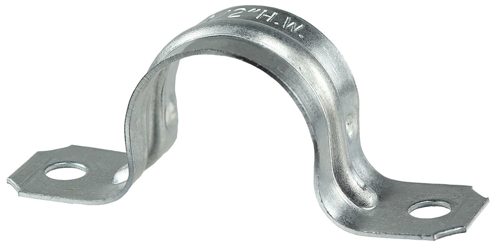 Item # HW410, (HW410) Two Hole Pipe Strap