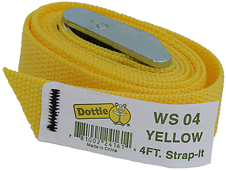 Product image for LH Dottie WS04 4 Foot Yellow Nylon Web Strap