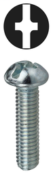 LH Dottie 1032PS #10-32 Inch Zinc Plated Steel Phillips/Slotted Round Head Machine Screw Kit