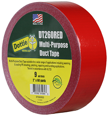 Item # DT260RED, (DT260RED) Duct Adhesive Tape