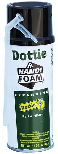 Item # HF340, (HF340) Handi-Foam Expanding Sealant