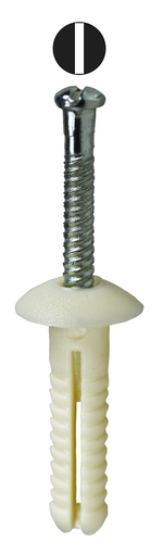 Item # 711, (711) Nylon Button Head Anchor Kit with Steel Pin