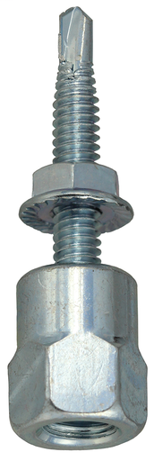 Item # SSM38BR, (SSM38BR) Steel Bottom Mount Threaded Rod Hanger with Nut