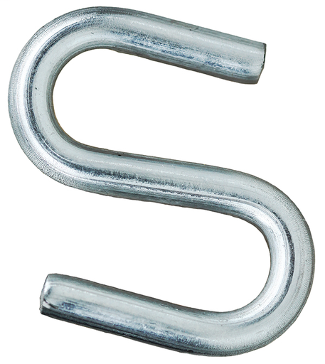 DOTTIE S3 2" S Hooks Zinc Plated Product image for DOTTIE S3 2" S Hooks Zinc Plated